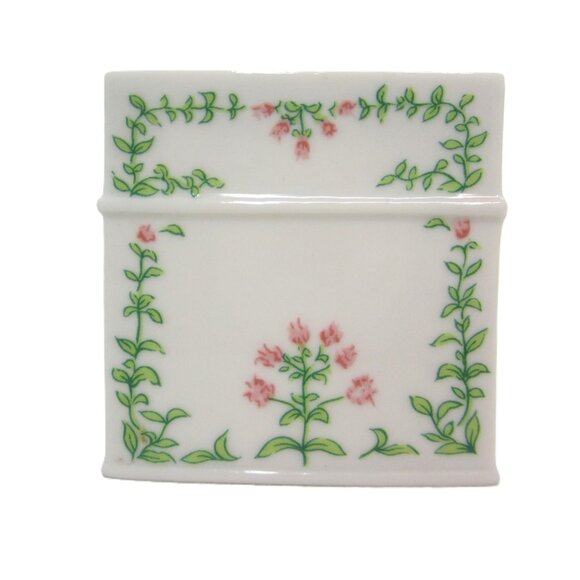 Lenox Spice Village Oregano BOTTOM ONLY Spice Jar Lid Cottage House Ceramic - Picture 3 of 6